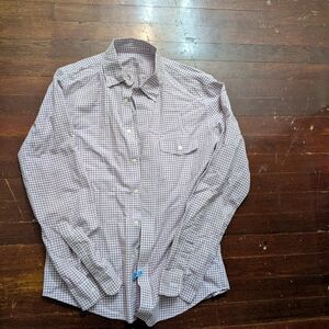 Men's Checkered Shirt - Brown